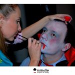 Impreza Halloween w Autoplaza – Wizaż Warszawa Malowanie Twarzy