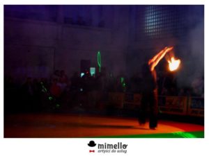 Firmowa Impreza na Foksalu – Fireshow Warszawa Taniec z Ogniem