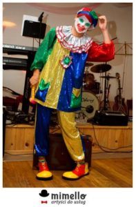 Kolorowy Clown na weselu – Klaun Przeginia Narodowa (Kraków)