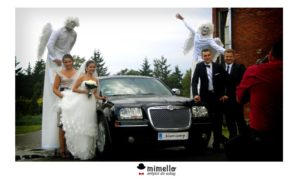 Niezapomniany Ślub – Anioły na Szczudłach Lublin Szczudlarze