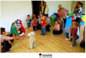 Studio Kreatywnego Rozwoju dla Dzieci BubaLuba – otwarcie – Klaun Warszawa